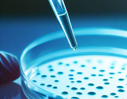 A lab technologist using pipette to perform spot test