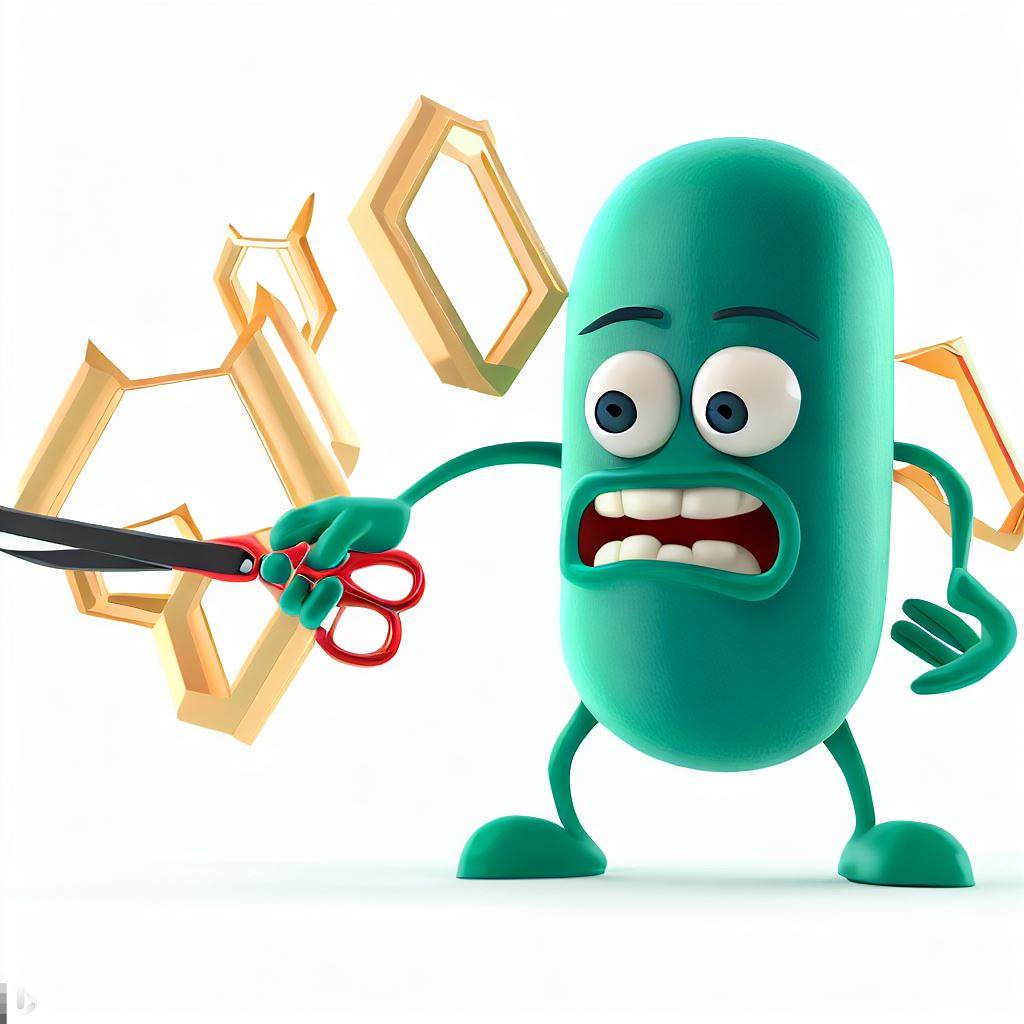 A bacterium severing phage-antiphage systems