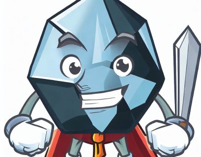 A bacteriophage in a worrier attire