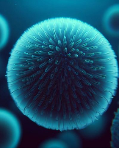A round bacteria