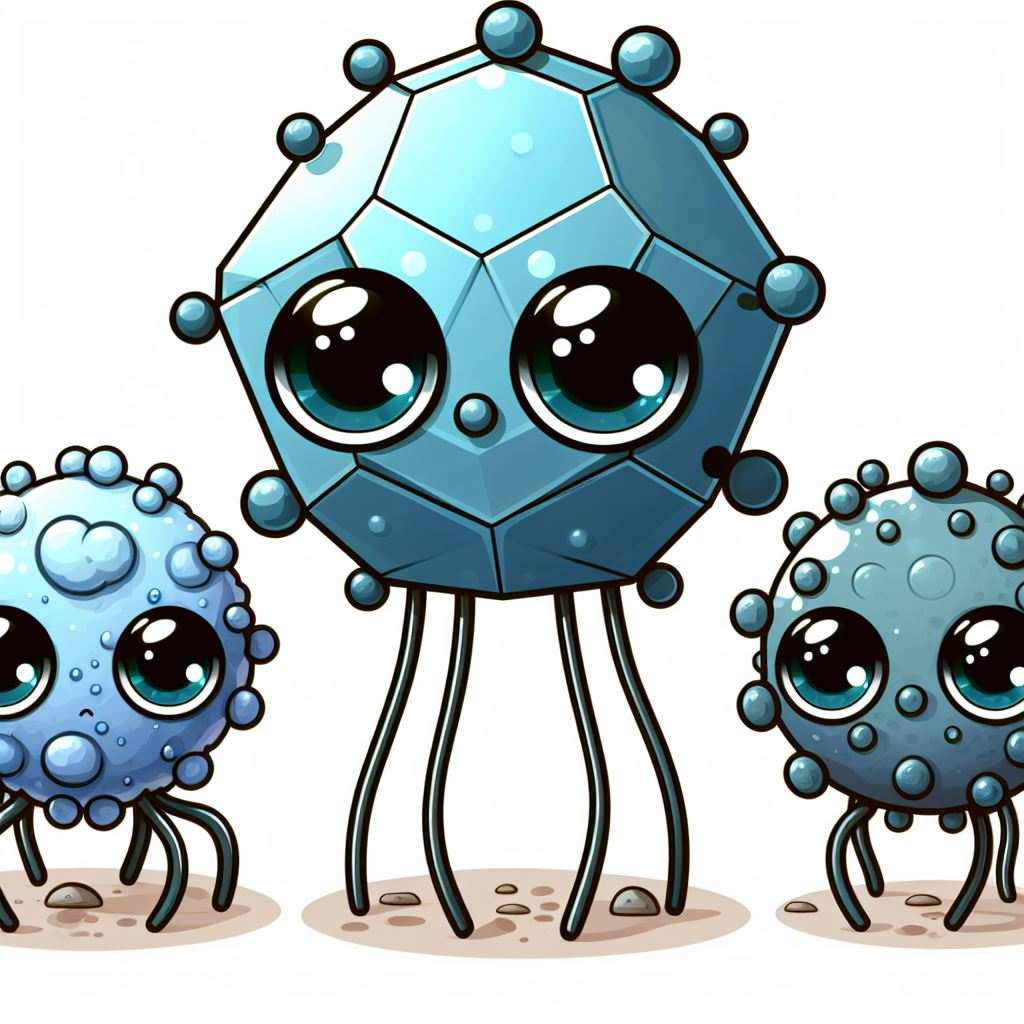 bacteriophages (phages) Viruses as aliens