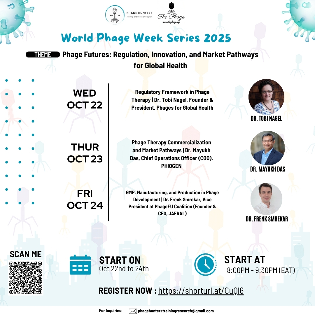 The phage word day seminer series flyer