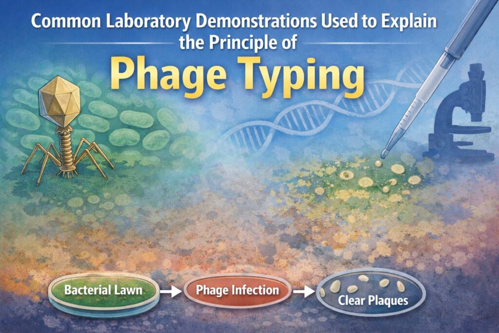 Phage typing laboratory demonstrations
