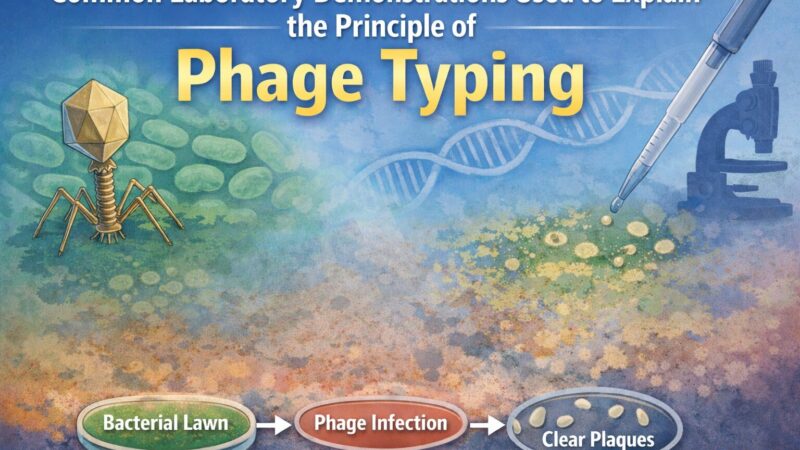 Phage typing laboratory demonstrations