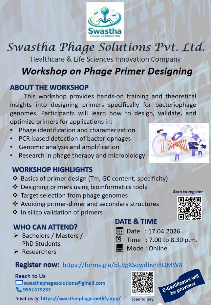 Phage Primer Designing